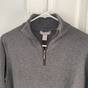 Grayson & Dunn 3/4 Zip Men’s Sweater Size S
